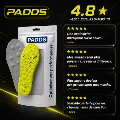 Semelles Padds - Confort & Respiration